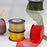 Gift Wrapping Organza Ribbon Thick - Champagne Pink