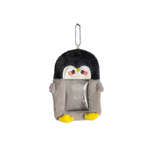 ID Card Holder - Gray Penguin