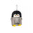 ID Card Holder - Gray Penguin