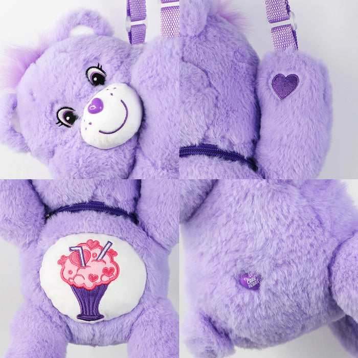 Sling Bag - Care Bear 30cm Purple