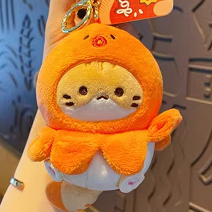 Plush Keychain - Pusheen Octopus