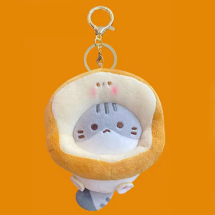 Plush Keychain - Pusheen Toast