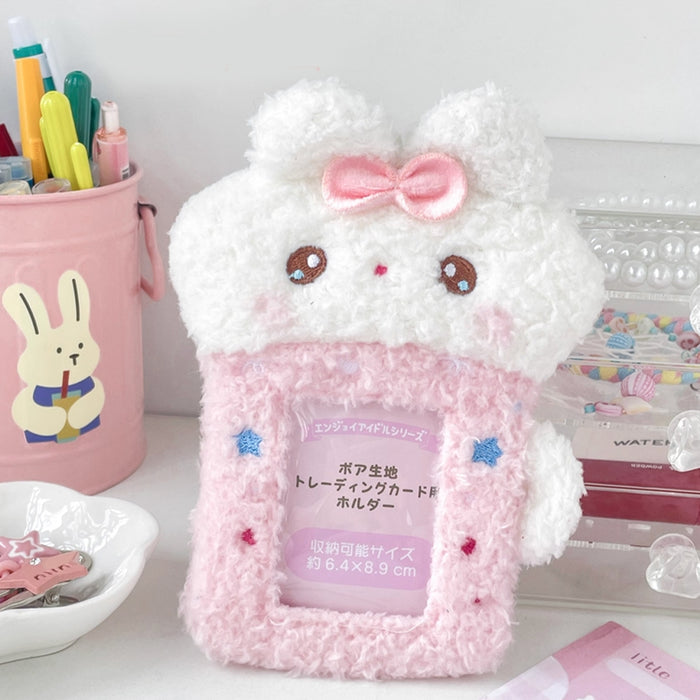 ID Card Holder - Teacup White Rabbit