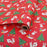 Gift Wrapping Paper Roll - 5M Christmas Rabbits on Red