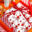 Gift Wrapping Paper Roll - 3M Red White Stars