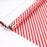 Gift Wrapping Paper Roll - 3M Red White Candy Stripes