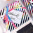 Gift Wrapping Paper Roll - 3M Colourful Foil Stripes