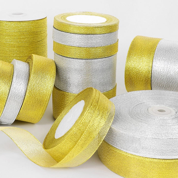 Gift Wrapping Ribbon Ultra Thin - Silver