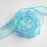 Gift Wrapping Shimmer Organza Ribbon Thick - Sky Blue