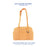 Alley Bag (Deadstock Fabric) - Tangerine Grid