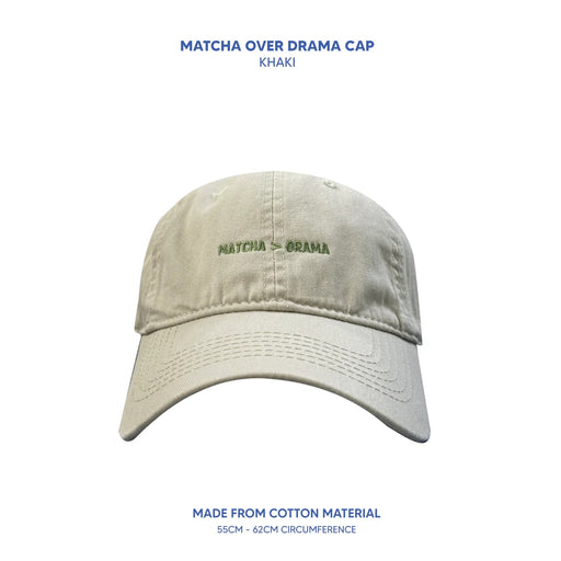 Matcha Over Drama Cap - Khaki