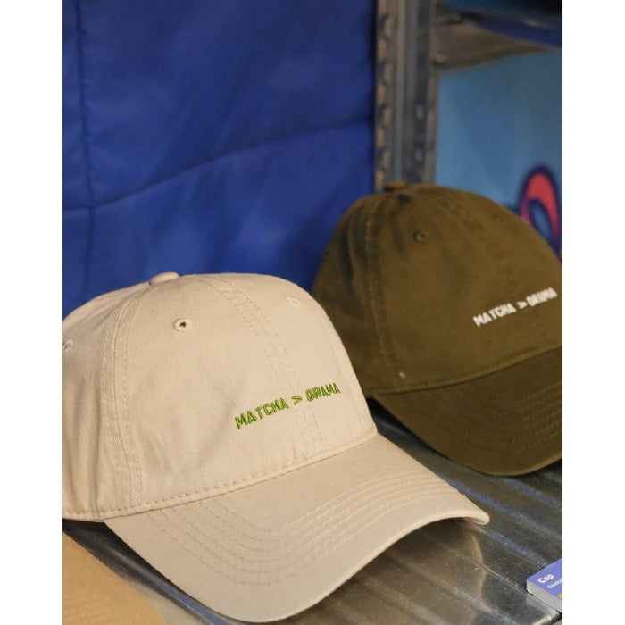 Matcha Over Drama Cap - Olive