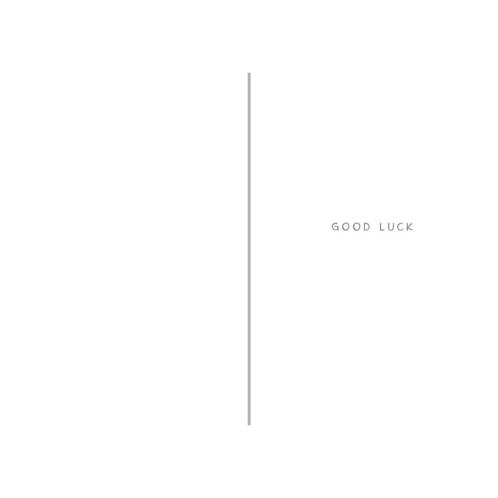 Greeting Card - Paperlink Good Luck I