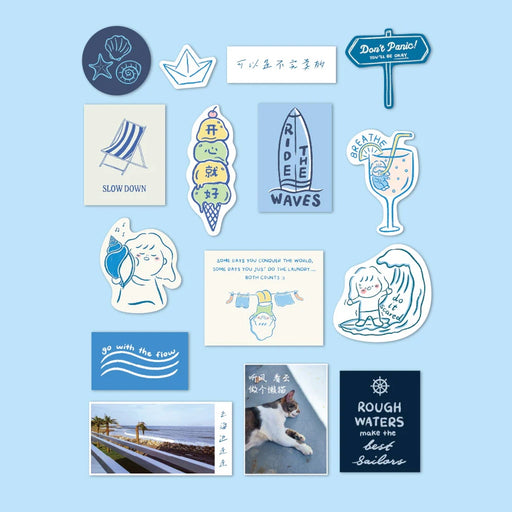 Waves and Whispers Sticker Pack