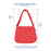 Mini Hobo (Deadstock Fabric) - Tangerine Grid