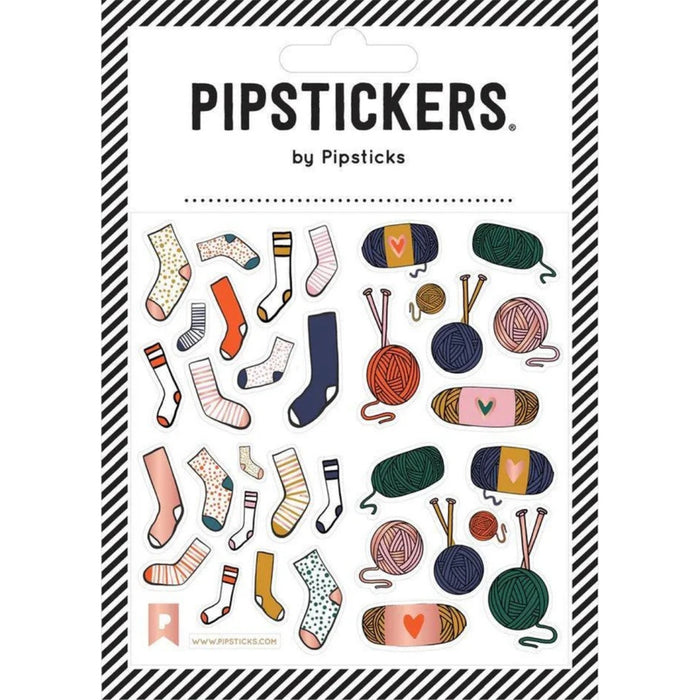 Pipstickers - Knit Your Socks Off