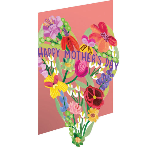Greeting Card - LC Mothers Day Heart of Flower