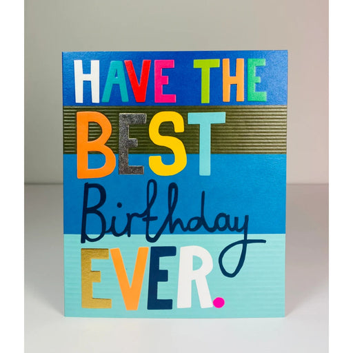 Greeting Card - PS Hunky Dory Best Birthday Ever
