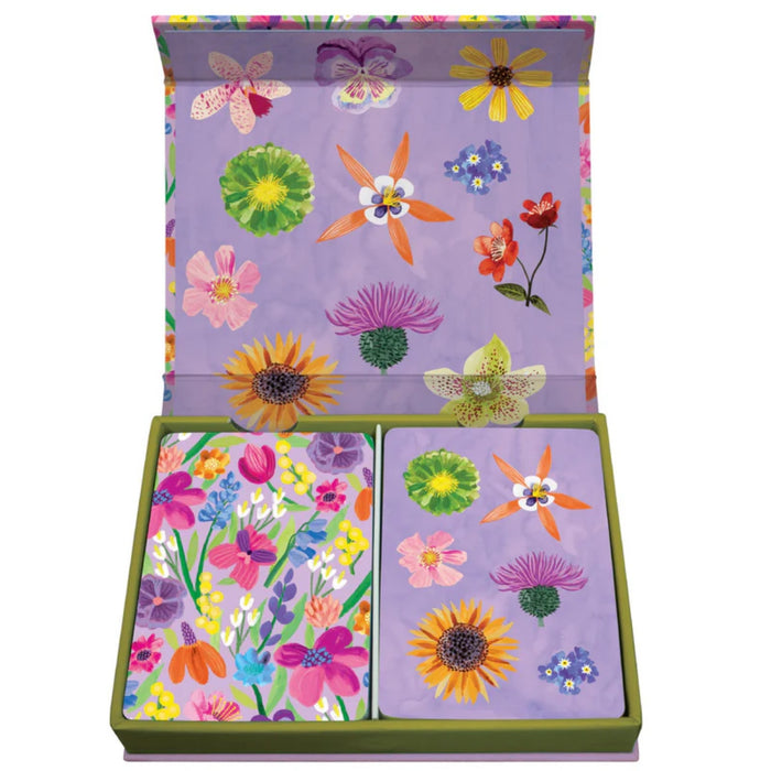 Playing Cards Floral Supernova