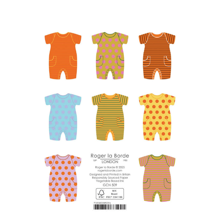 Greeting Card - Babygros