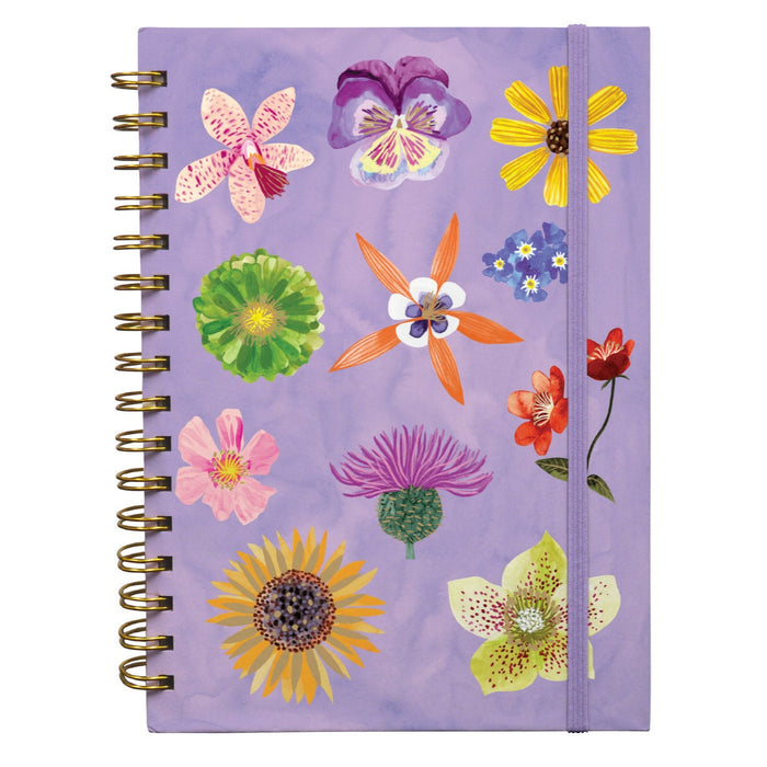 A5 Notebook - Floral Supernova