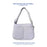 Mini Hobo (Deadstock Fabric) - Lavender Stripe