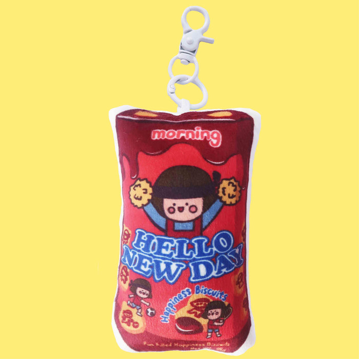 Plush Keychain - Hello New Day