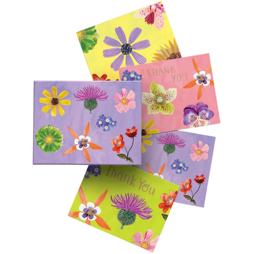 Lux Notecard Box Floral Supernova