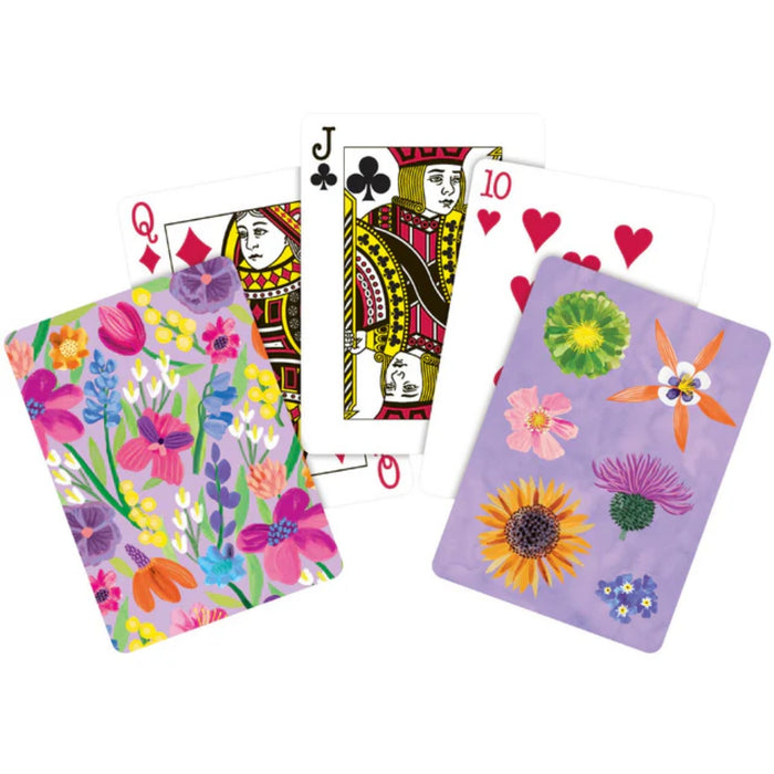 Playing Cards Floral Supernova