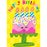 Greeting Card - Ps Sunshine Happy Birthday Cake Chunky Candles
