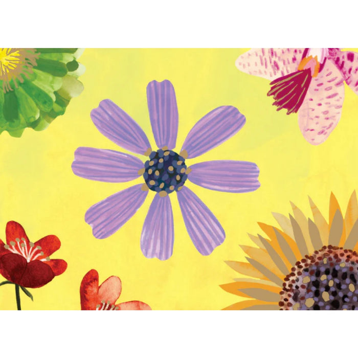 Lux Notecard Box Floral Supernova