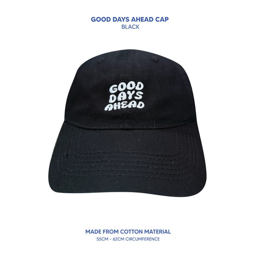 Good Days Ahead Cap - Charcoal Black