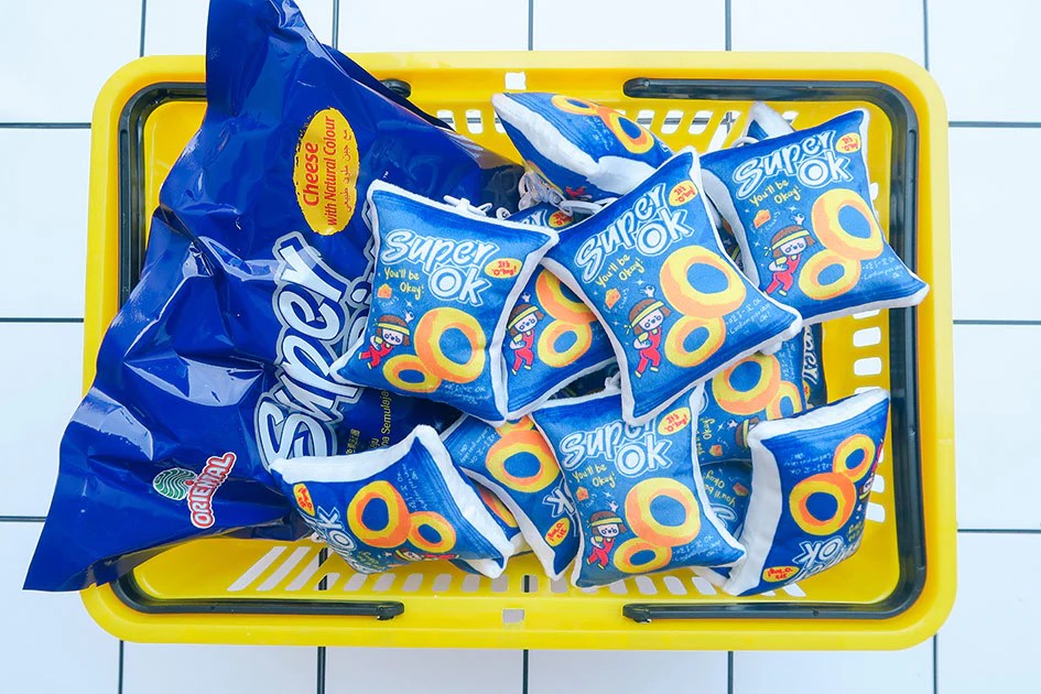 Plush Keychain - Super OK