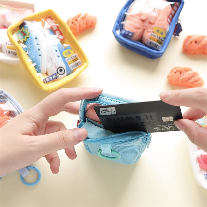 Plush Bag Charm - Tray of Sardine