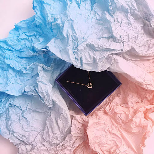 Gift Wrapping Tissue Paper (5 Sheets) - Blue Pink Ombre