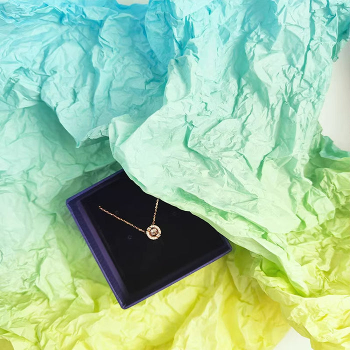 Gift Wrapping Tissue Paper (5 Sheets) - Blue Green Ombre