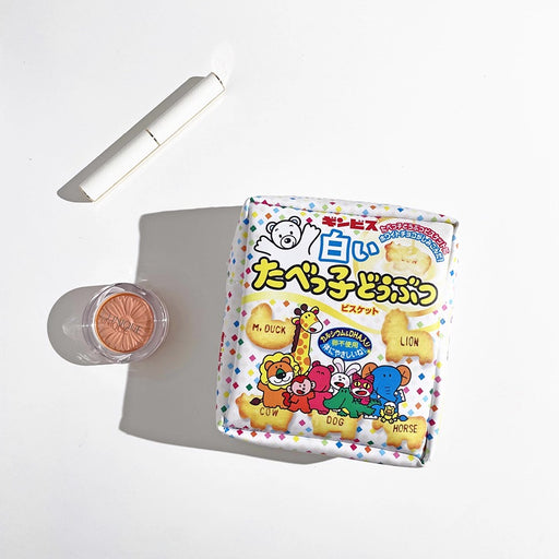 Pouch - White Animal Biscuit