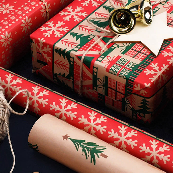 Gift Wrapping Paper Roll - 3M Christmas Elements