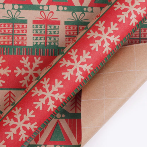 Gift Wrapping Paper Roll - 3M Christmas Elements