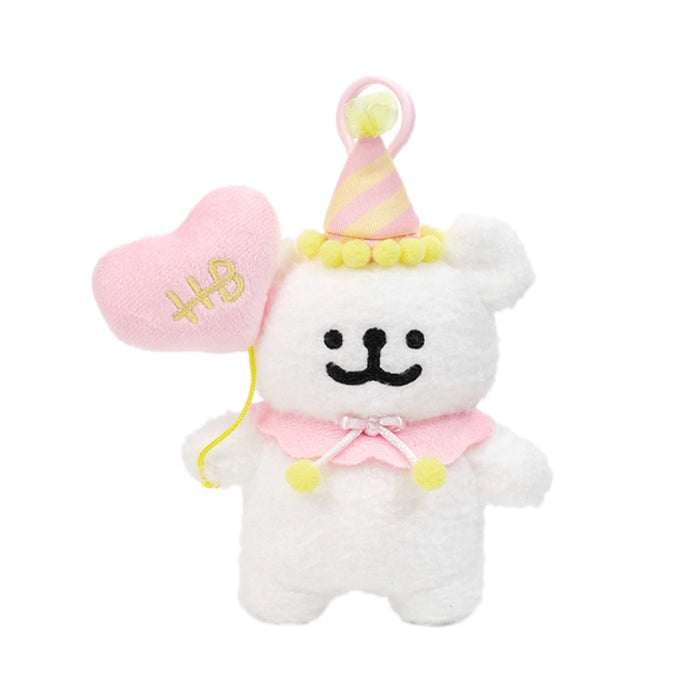 Stuffed Doll Bag Pendant - Little White Dog