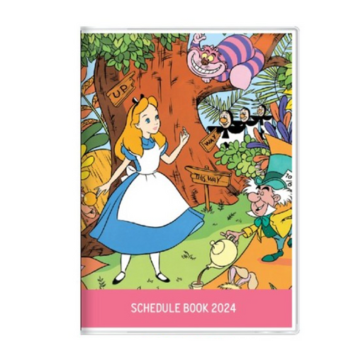 2024 A6 Schedule Book - Alice in Wonderland