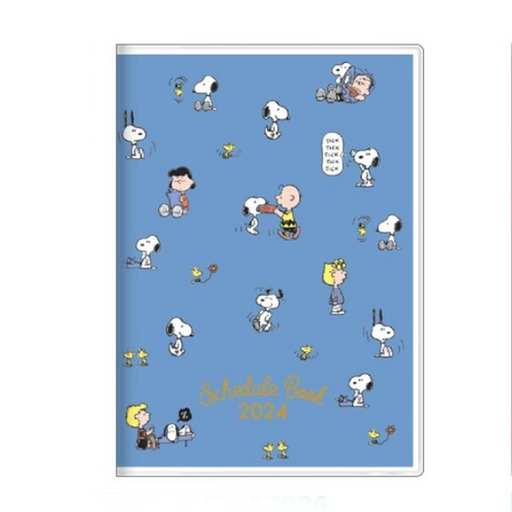 2024 A6 Schedule Book - Snoopy Blue