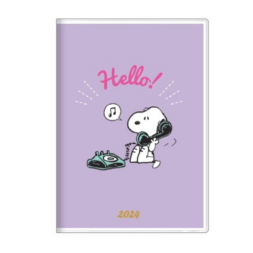 2024 A6 Schedule Book - Snoopy Hello