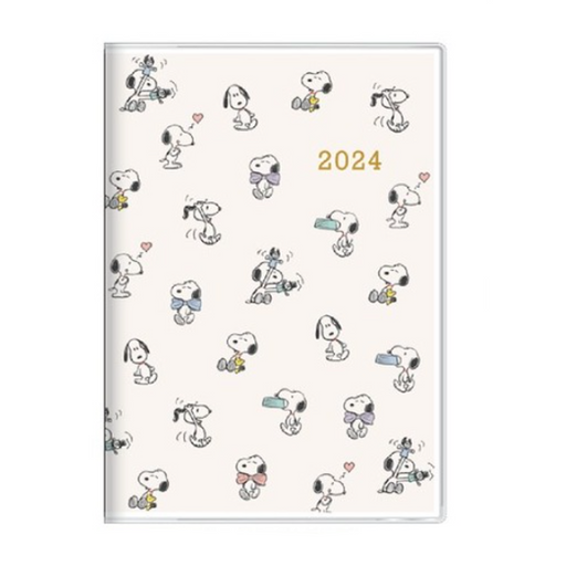 2024 B6 Schedule Book - Snoopy Flyer White