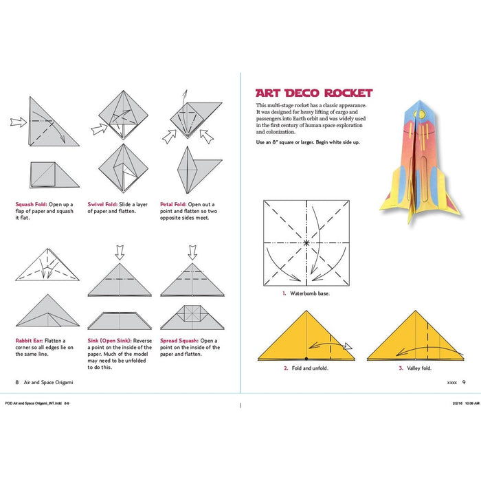 Air Space Origami — PaperMarket