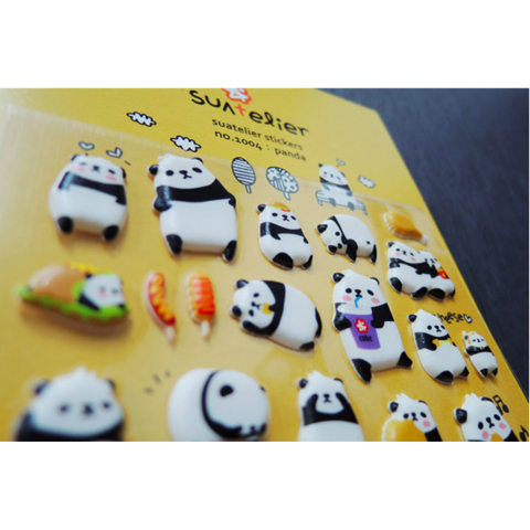 Art Journal Ideal - Cute Panda Sticker