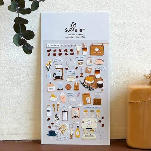 Art Journal Ideal - I Like Coffee Sticker