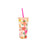 Ban.do Sip Sip Tumbler With Straw-Coming Up Roses