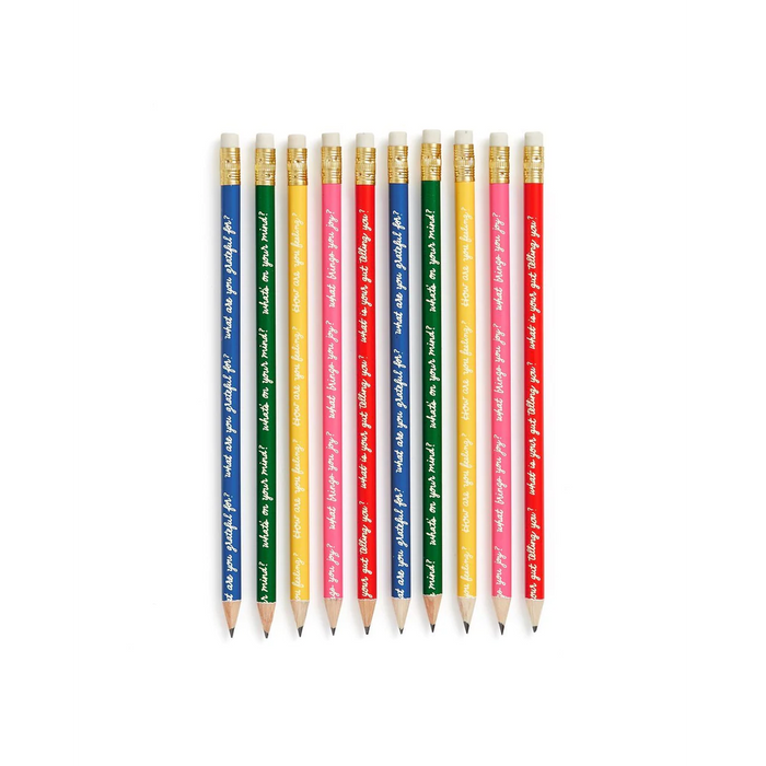 Ban.do Write On Pencil Set-How Are You Feeling?