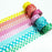 Basic Colorful Pattern Washi Tape - Pink Beige Check